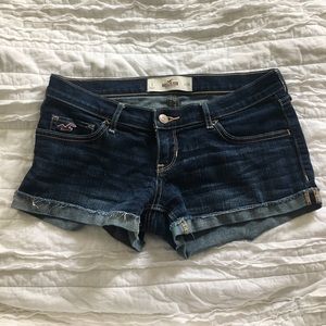 Hollister Low-Rise Denim Shorts